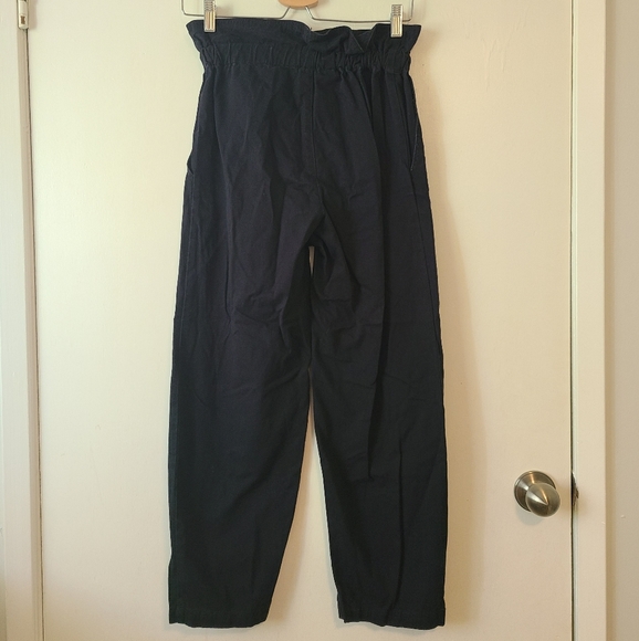 URBAN OUTFITTERS Terra High-Waisted Button-Front Paperbag Pants XS - Picture 4 of 7